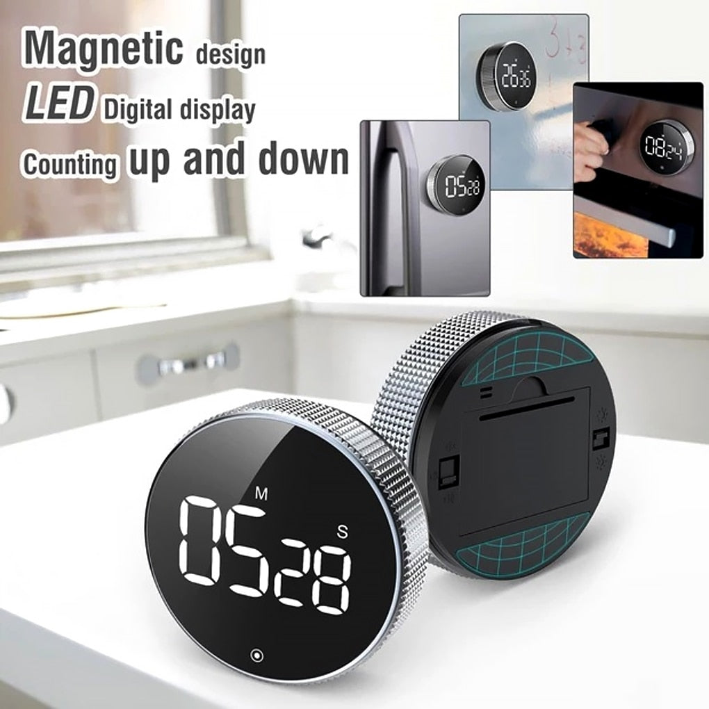 CUBEHEXA™ Magnetic Digital Kitchen Timer