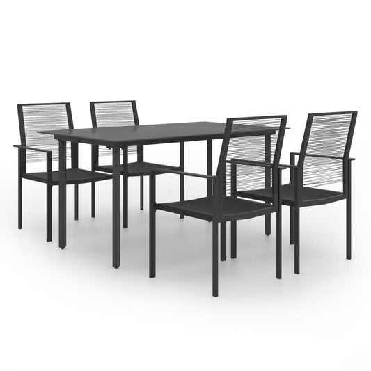 vidaXL 5 Piece Patio Dining Set