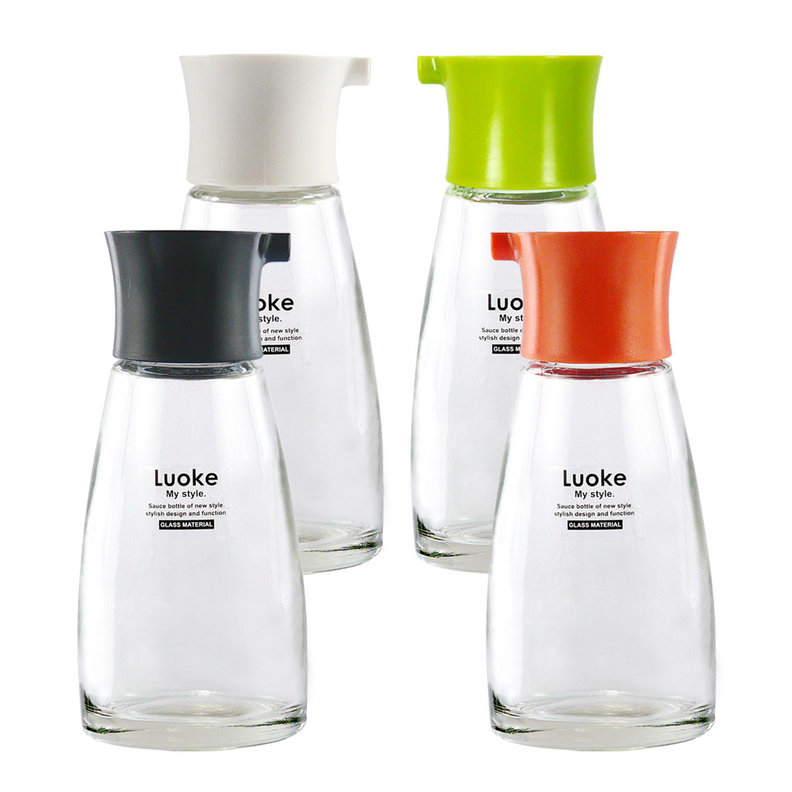 2021 kitchen appliances creative glass sauce bottles oil vinegar bottle seasoning bottle seasoning bottle kitchen partner