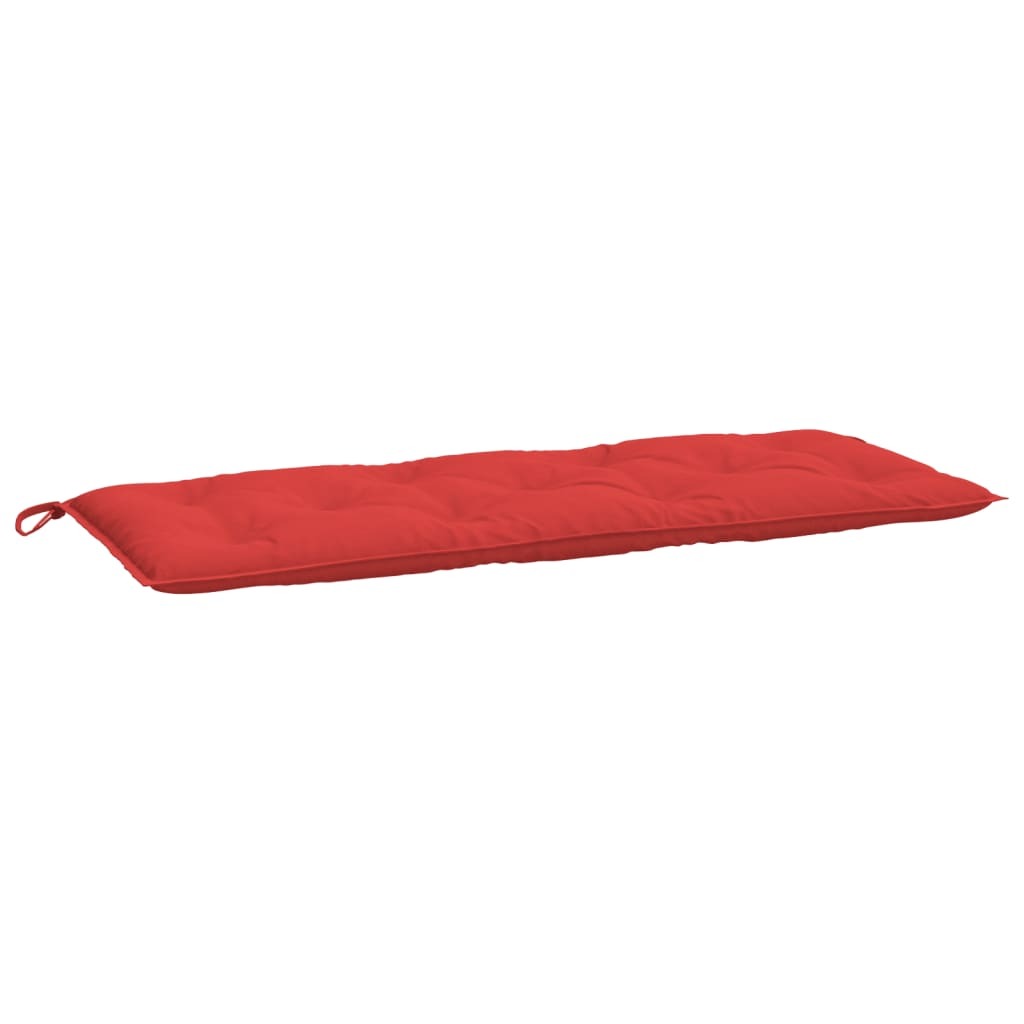 vidaXL Garden Bench Cushion Red 47.2"x(19.7"+19.7")x2.8" Oxford Fabric