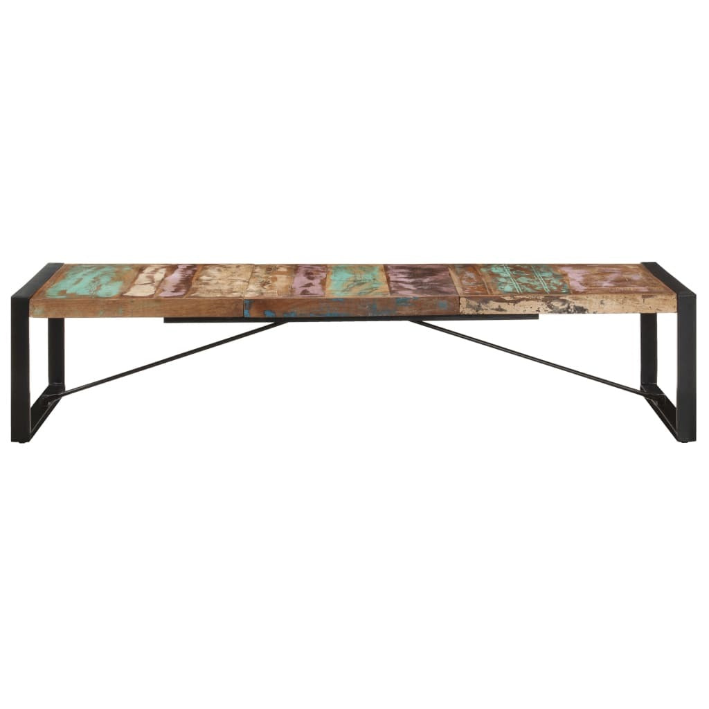 vidaXL Coffee Table 70.9"x35.4"x15.7" Solid Reclaimed Wood