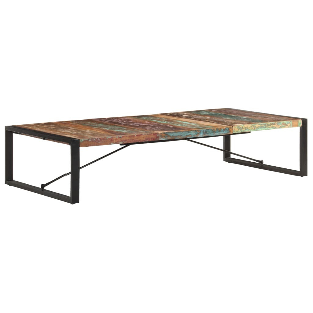 vidaXL Coffee Table 70.9"x35.4"x15.7" Solid Reclaimed Wood