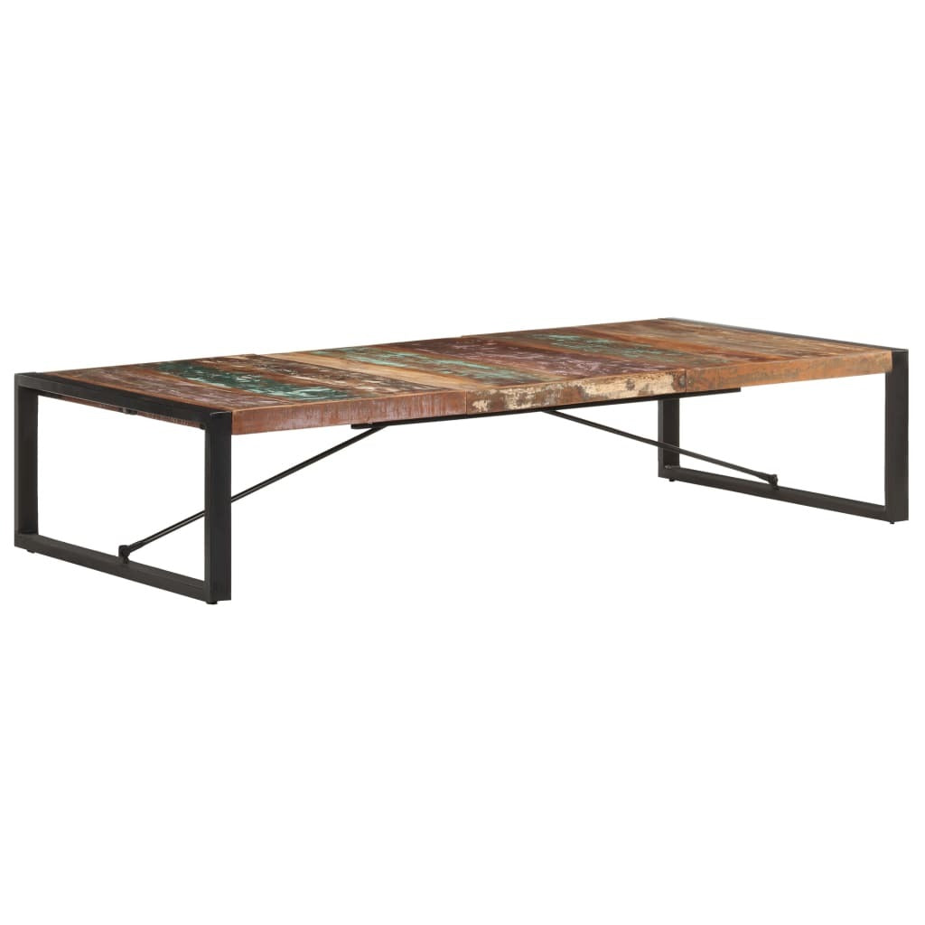 vidaXL Coffee Table 70.9"x35.4"x15.7" Solid Reclaimed Wood