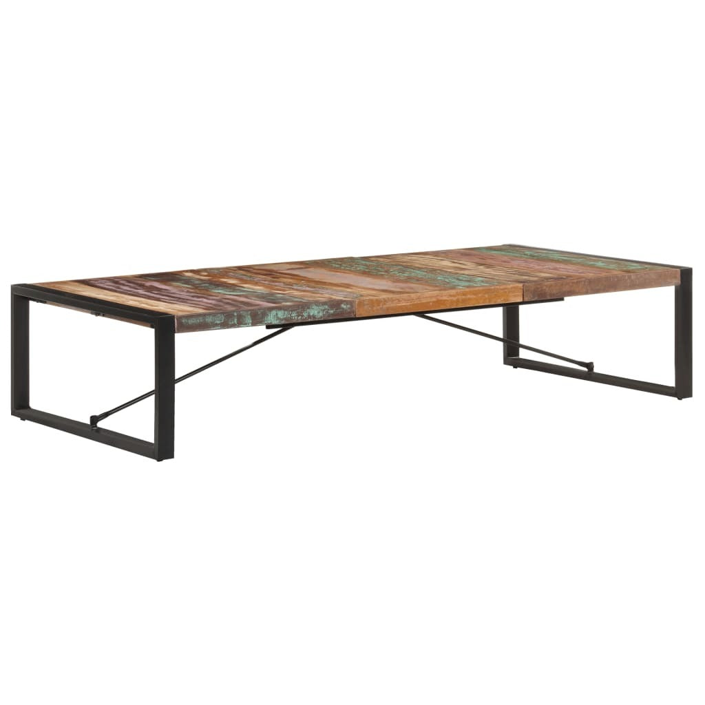 vidaXL Coffee Table 70.9"x35.4"x15.7" Solid Reclaimed Wood