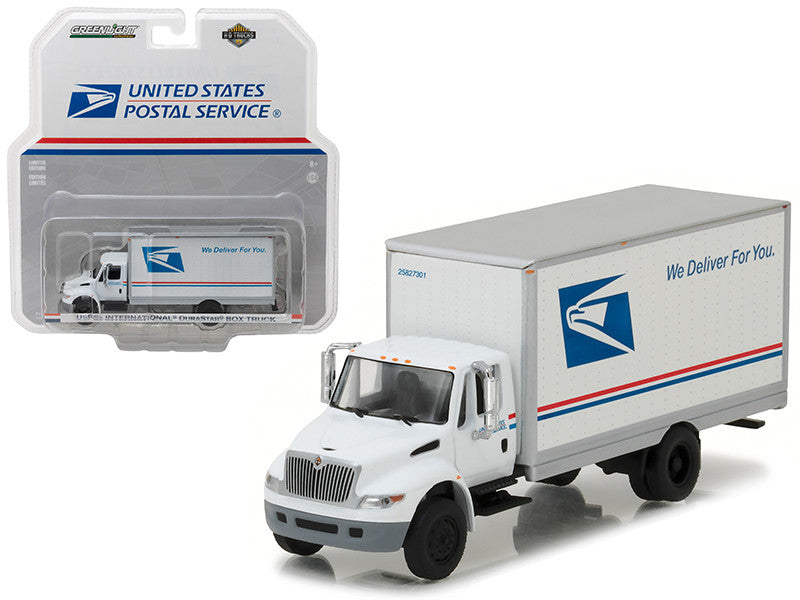 2013 International Durastar Box Truck "United States Postal Service" (USPS) "H.D. Trucks" Series 9 1/64 Diecast Model by Greenlight-0