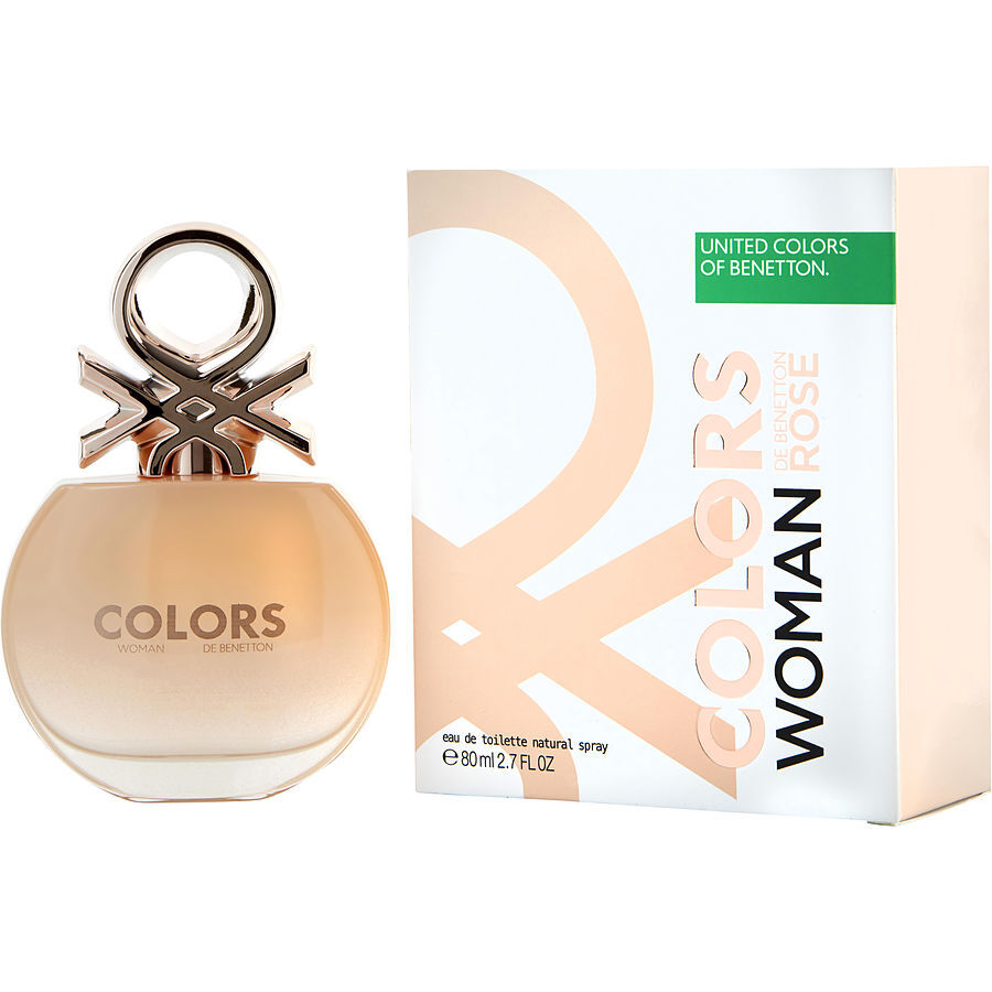 COLORS DE BENETTON WOMEN ROSE by Benetton (WOMEN) - EDT SPRAY 2.7 OZ