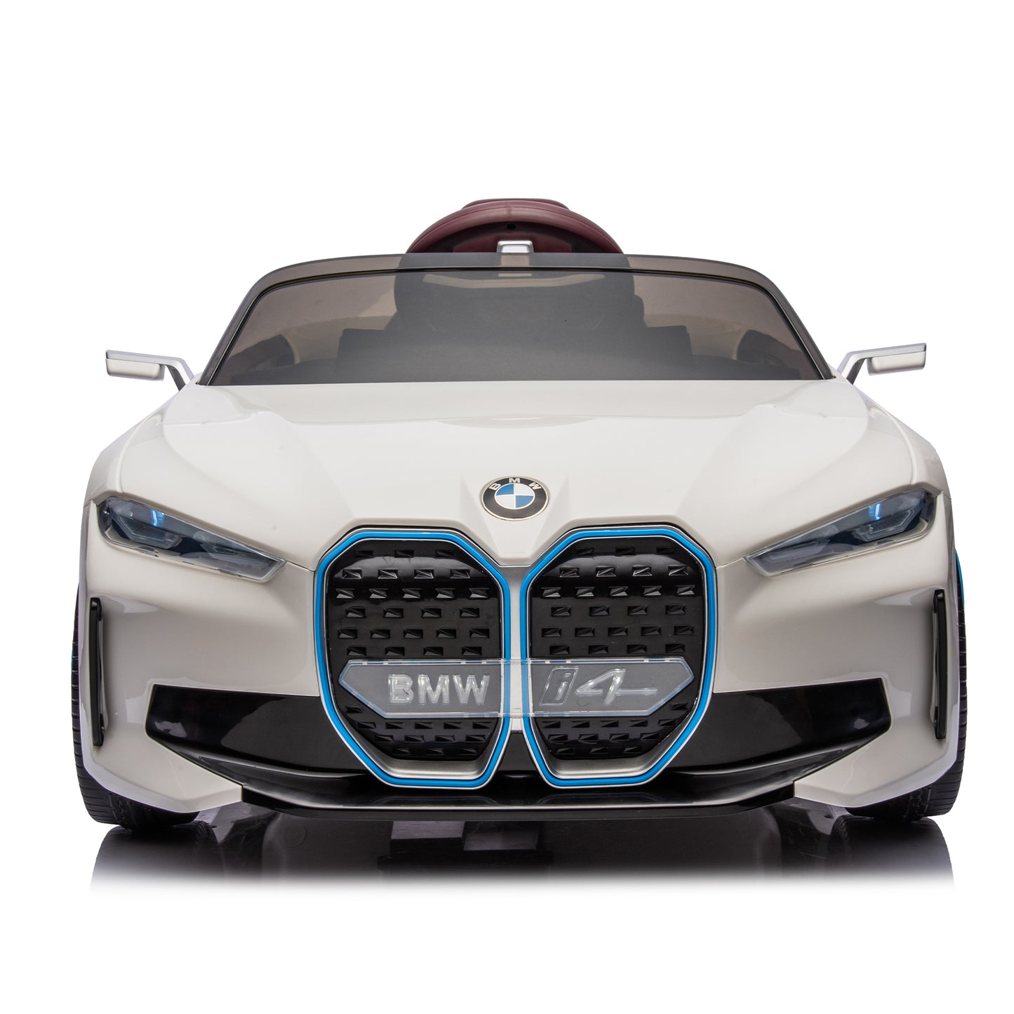 Licensed BMW I4,12v Kids ride on car 2.4G W/Parents Remote Control,electric car for kids,Three speed adjustable,Power display, USB,MP3 ,Bluetooth,LED light,Two-point safety belt,story