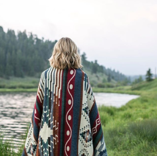 Ultra Soft Southwestern Dot Handmade Woven Blanket