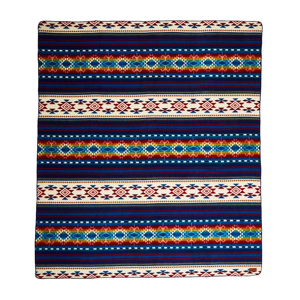 Ultra Soft Southwestern Rainbow Handmade Woven Blanket