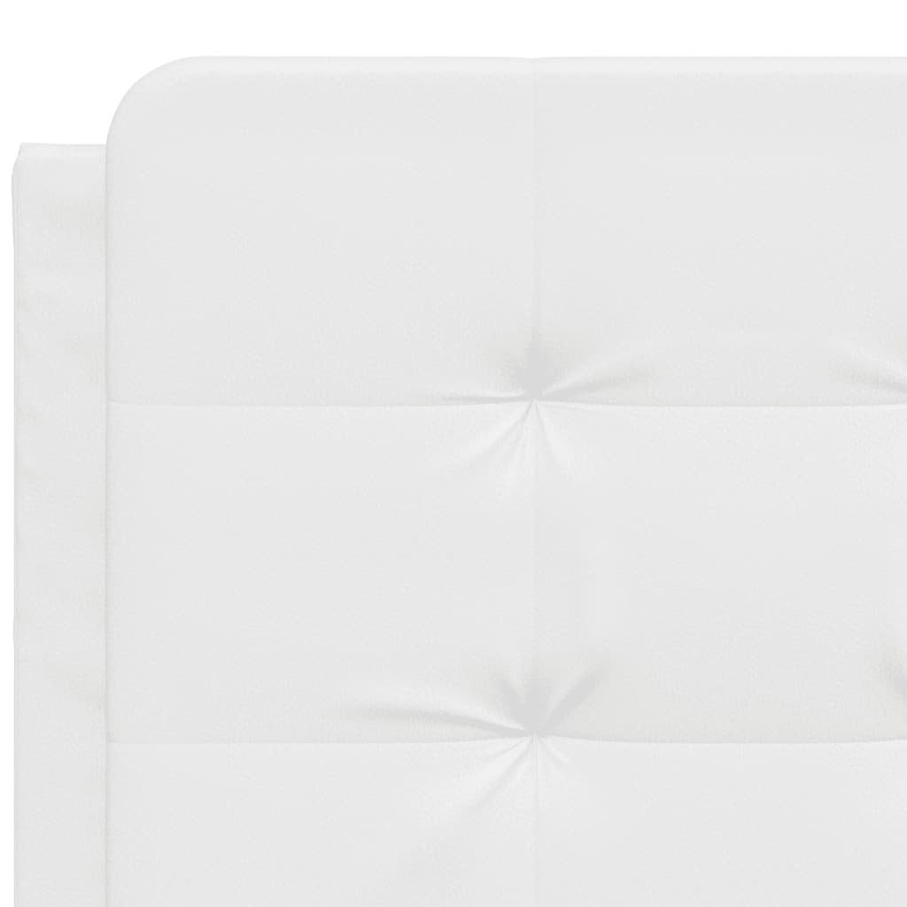 vidaXL Headboard Cushion White 53.9" Faux Leather