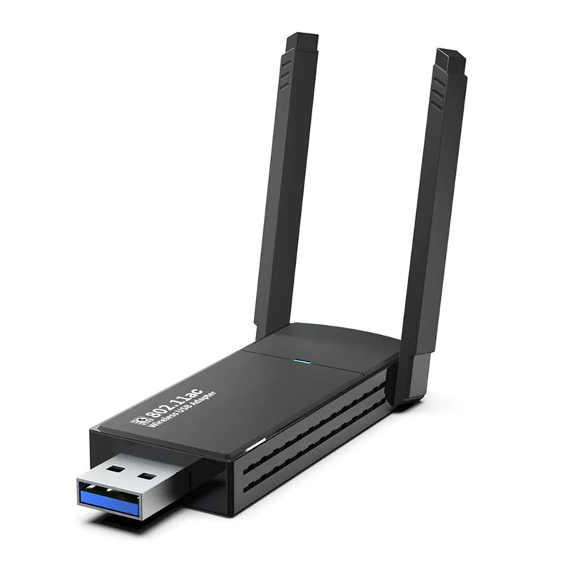 USB 3.0 Wireless WIFI Adapter 1300Mbps Long Range Dongle Dual Band 5Ghz Network