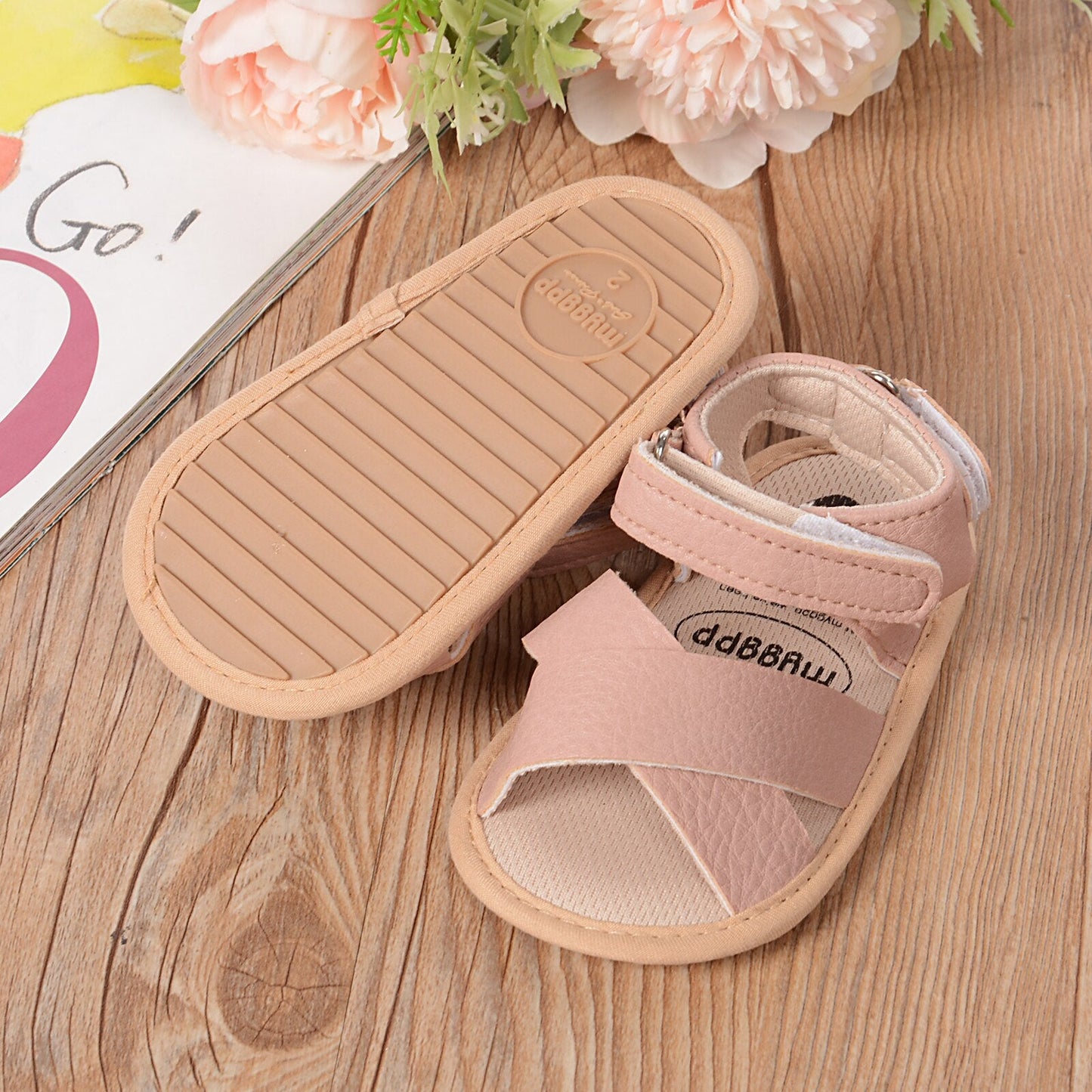 Baby Boys Girls Leather Sandals