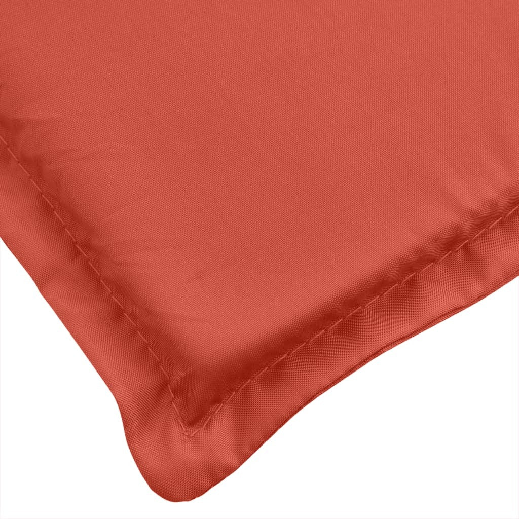 vidaXL Garden Bench Cushion Melange Red 78.7"x19.7"x2.8" Fabric