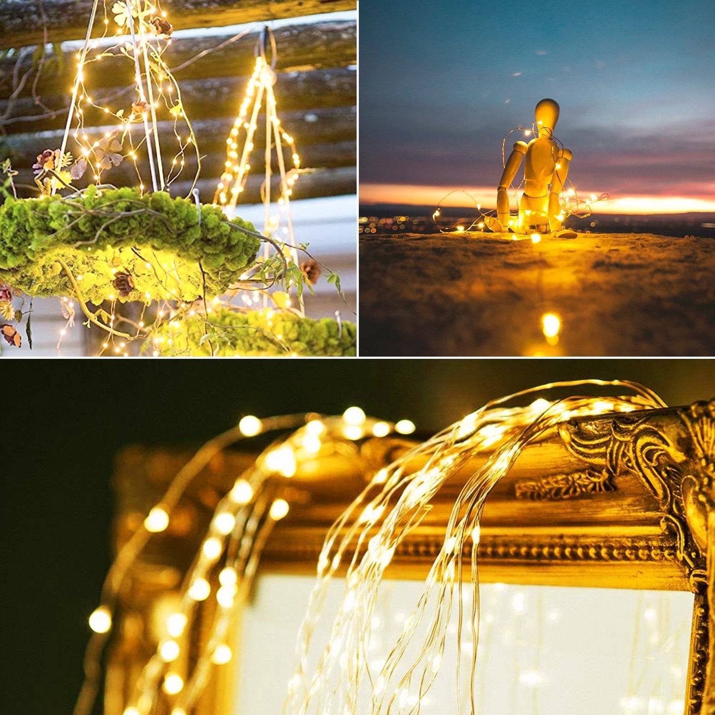 Solar Fairy Lights Outdoor Decorative Warm White-1