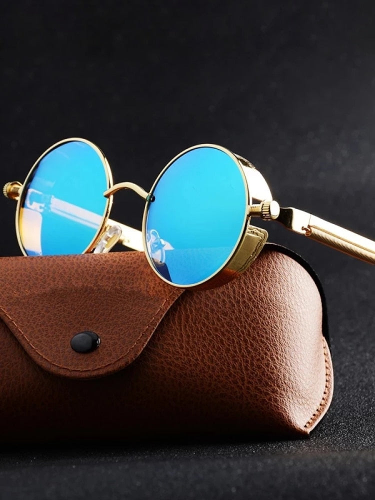 Men and Women Fashion Round Sun Glasses