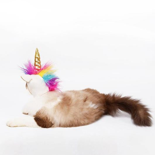 "Unicorn VS Devil" Pets Halloween Costume Hats-4