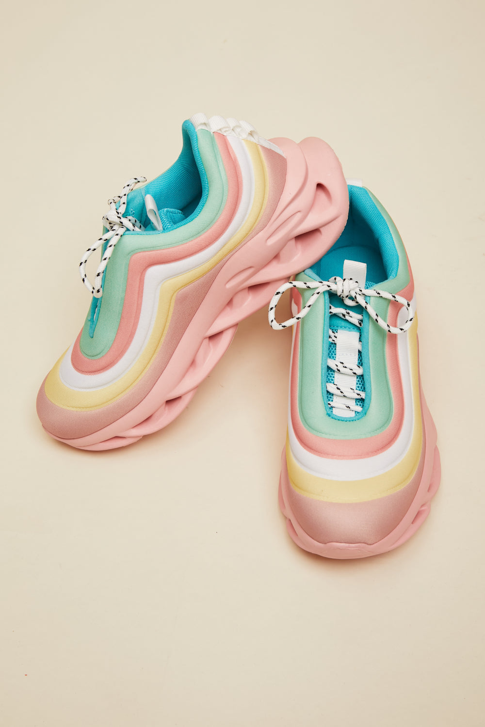 Fun Rainbow Sneakers - American Smart