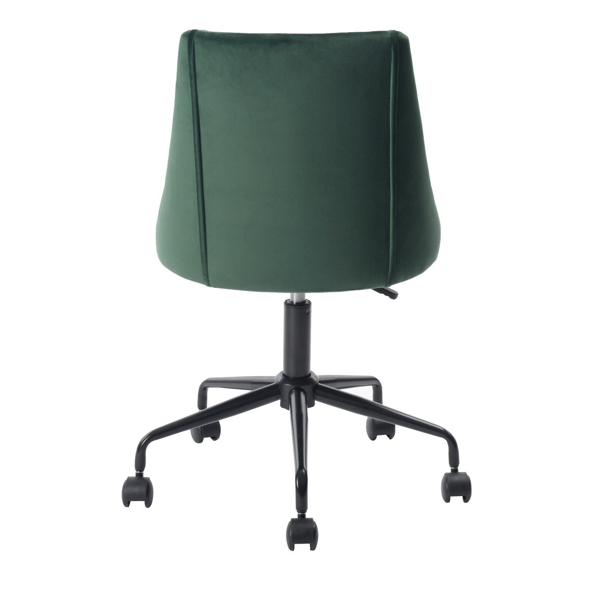 Velvet Upholstered Task Chair/ Home Office Chair - Green