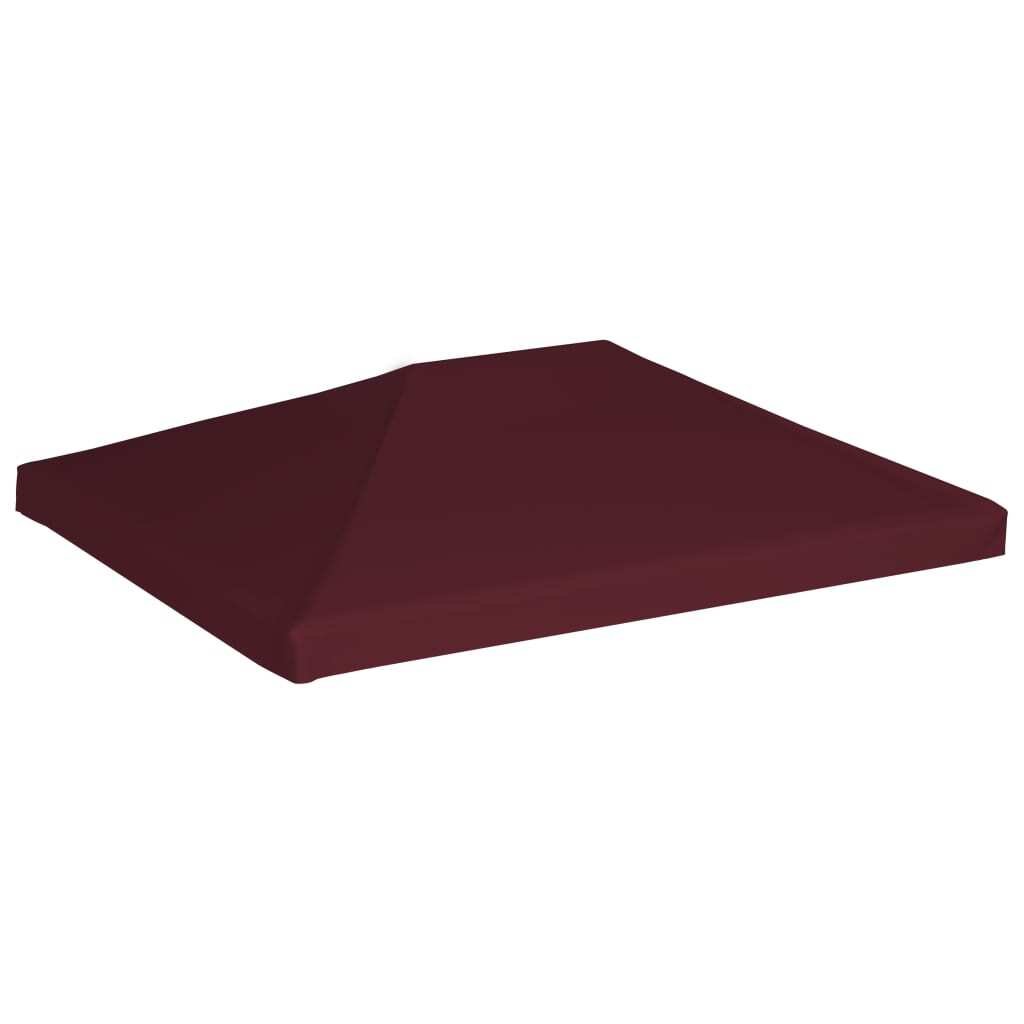 vidaXL Gazebo Top Cover 9.1 oz/yd 9.8'x13.1' Bordeaux