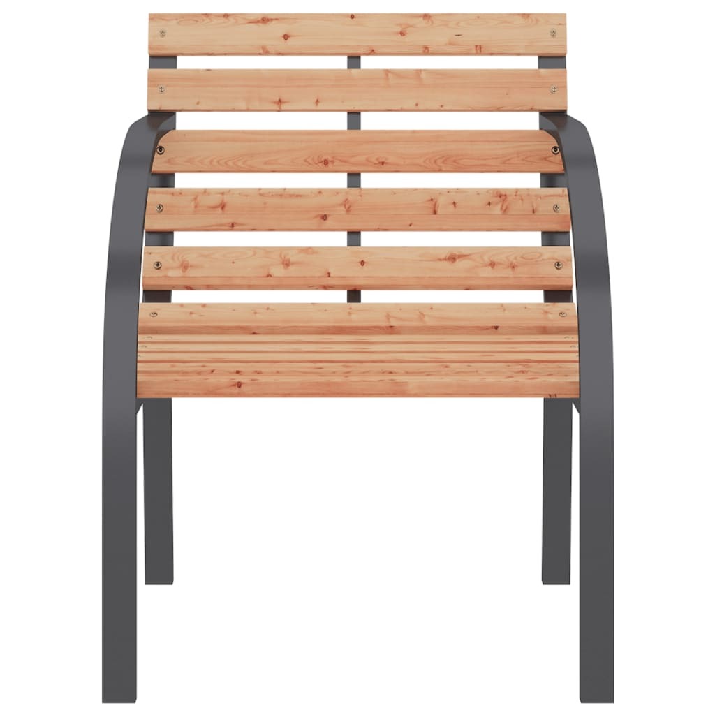 vidaXL Patio Chairs 2 pcs Wood