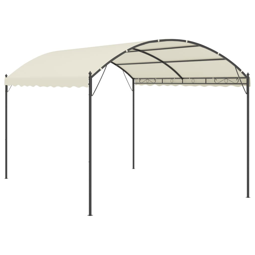 vidaXL Gazebo Fabric Cream