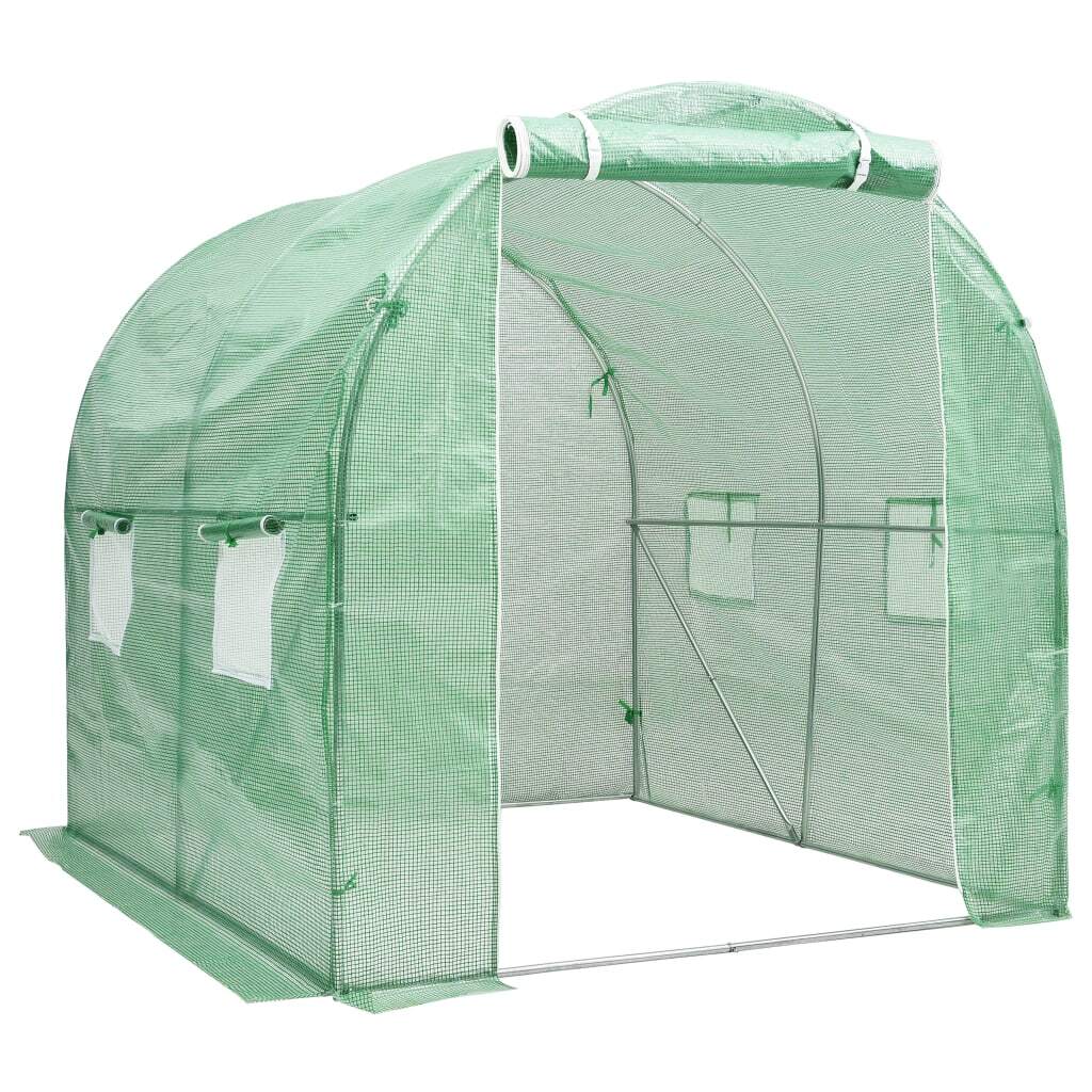 vidaXL Greenhouse 43.1 ft 6.6'x6.6'x6.6'