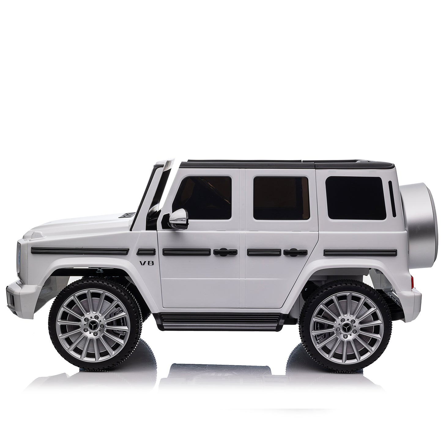 Licensed Mercedes-Benz G500,24V Kids ride on toy 2.4G W/Parents Remote Control,electric car for kids,Three speed adjustable,Power display, USB,MP3 ,Bluetooth,LED light,Three-point safety belt