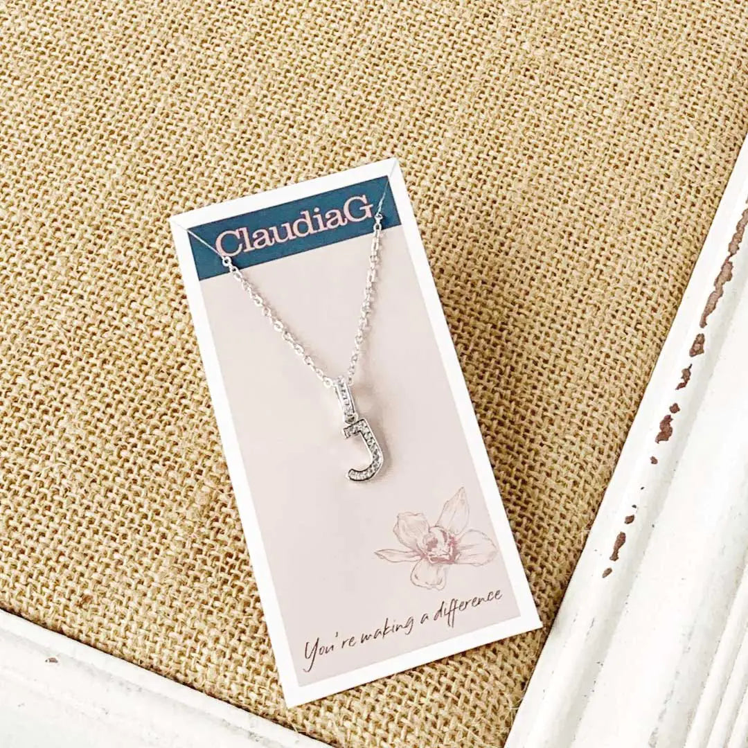 Stainless Steel Letter Necklace