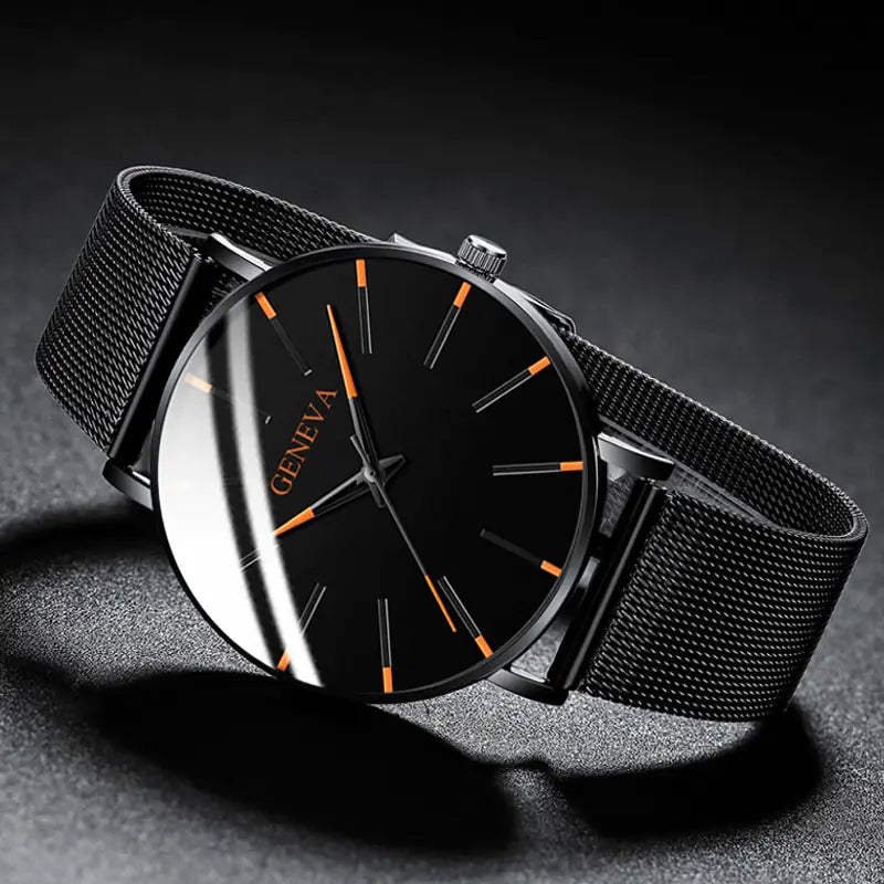 Minimalist Men's Fashion Ultra Thin Watch