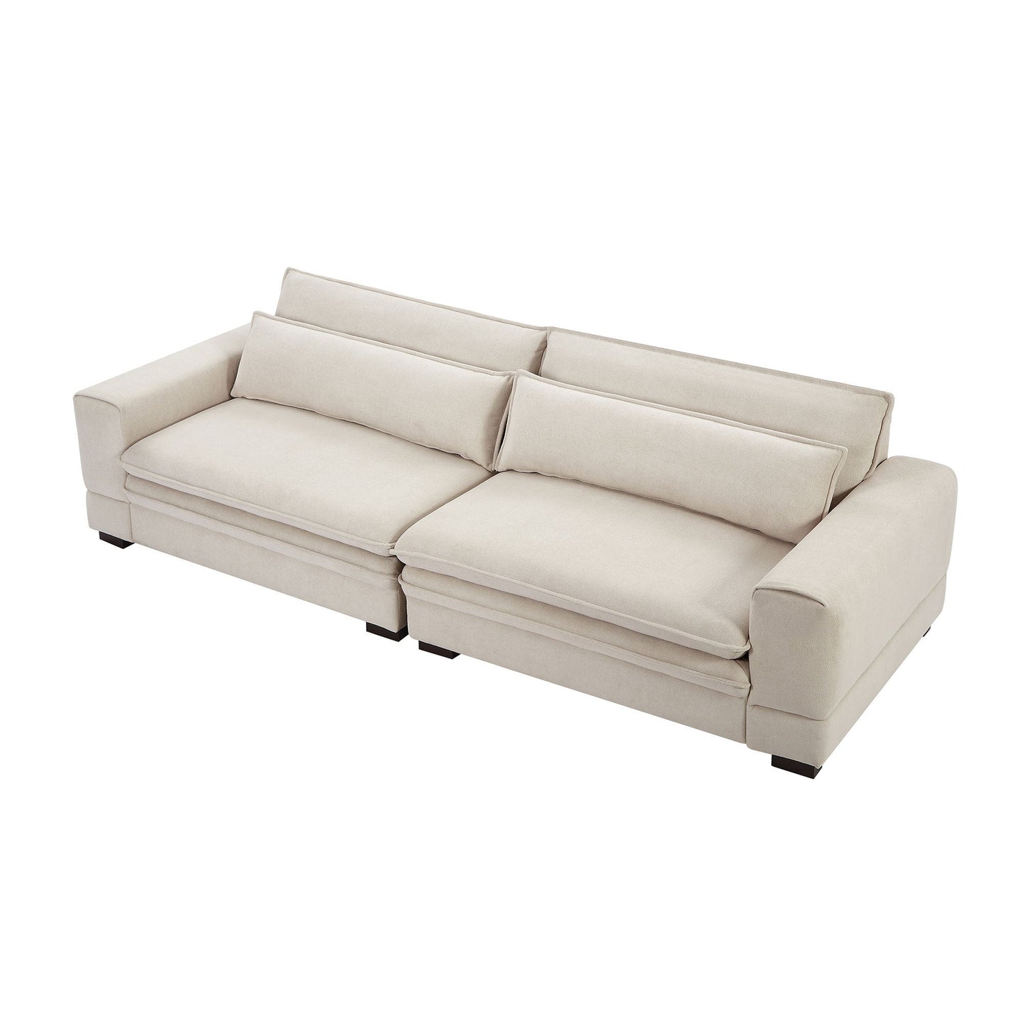 Modern Upholstered  Mid-Century Sofa Couch-7