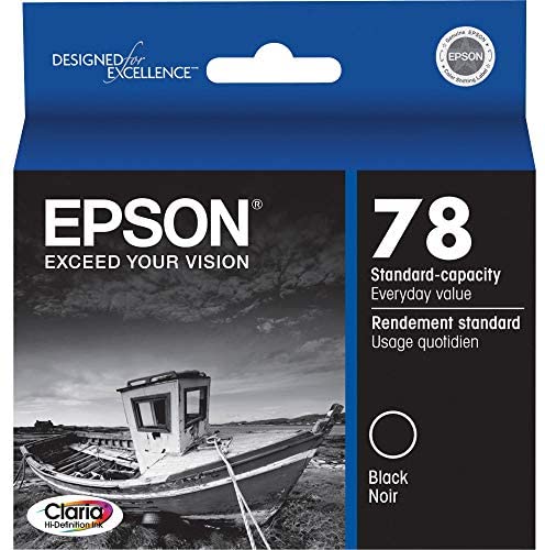 New Genuine Epson 78 (T078120) Black Ink Cartridge-0