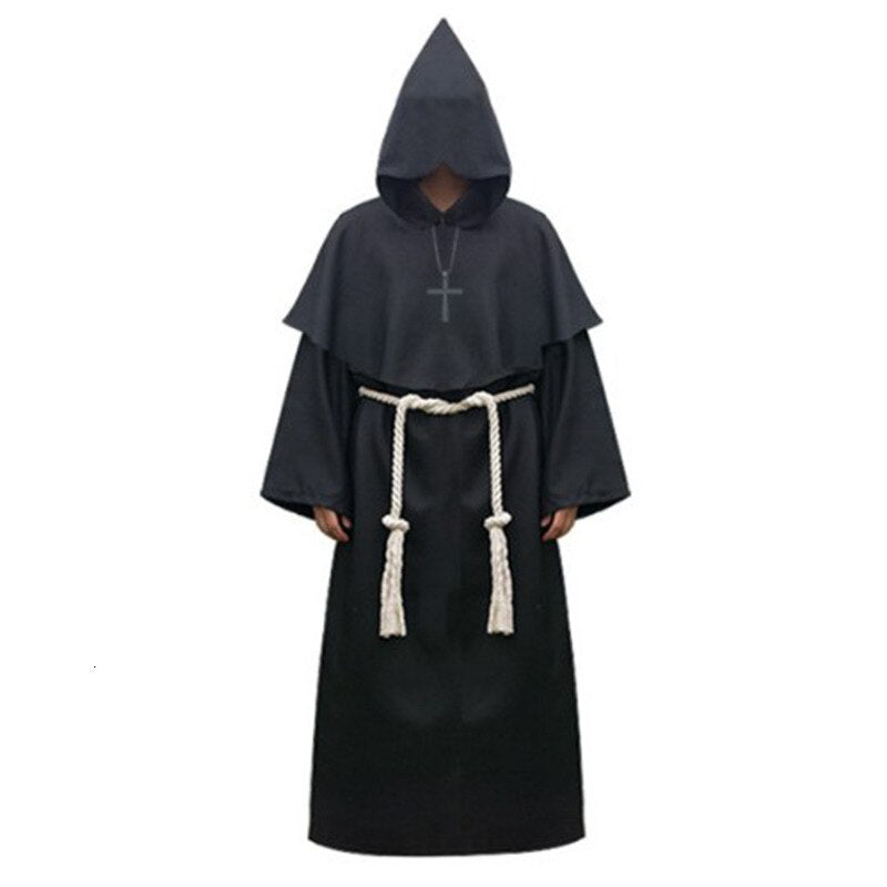 Ancient Costume Medieval Priest Robe