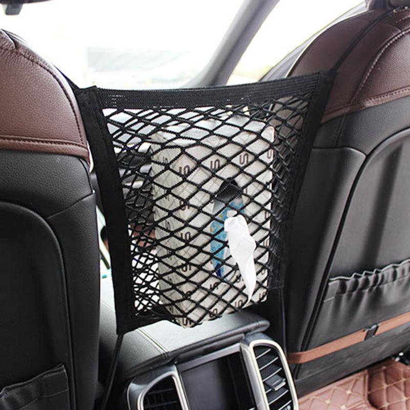 Universal Car Seat Storage And Barrier Net Organizer-0