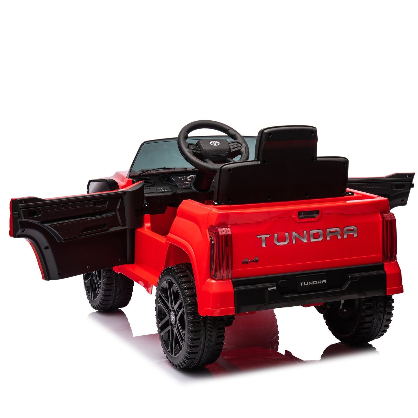 Officially Licensed Toyota Tundra Pickup,electric Pickup car ride on for kid, 12V electric ride on toy,2.4G W/Parents Remote Control,electric car for kids,Three speed adjustable,Power display