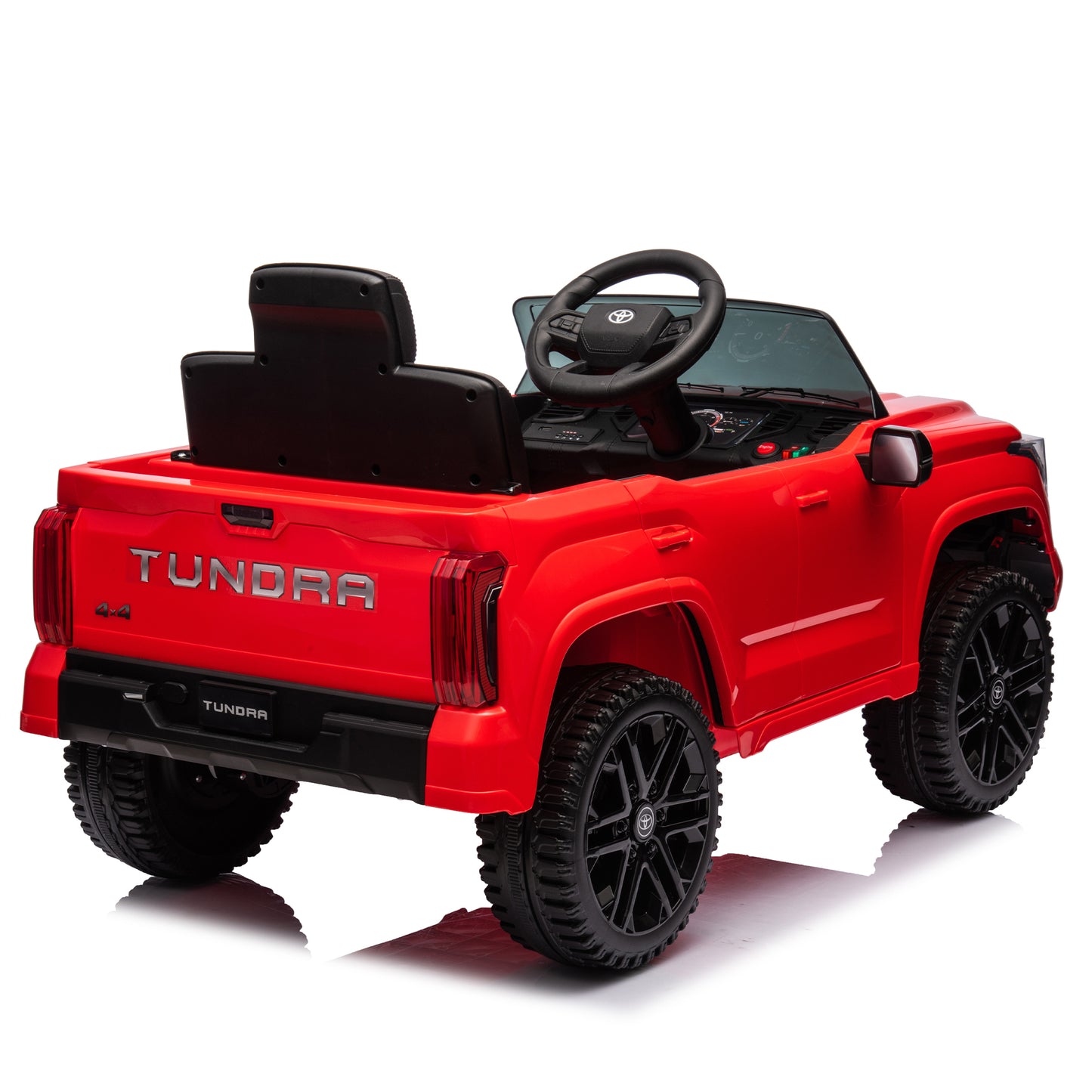 Officially Licensed Toyota Tundra Pickup,electric Pickup car ride on for kid, 12V electric ride on toy,2.4G W/Parents Remote Control,electric car for kids,Three speed adjustable,Power display