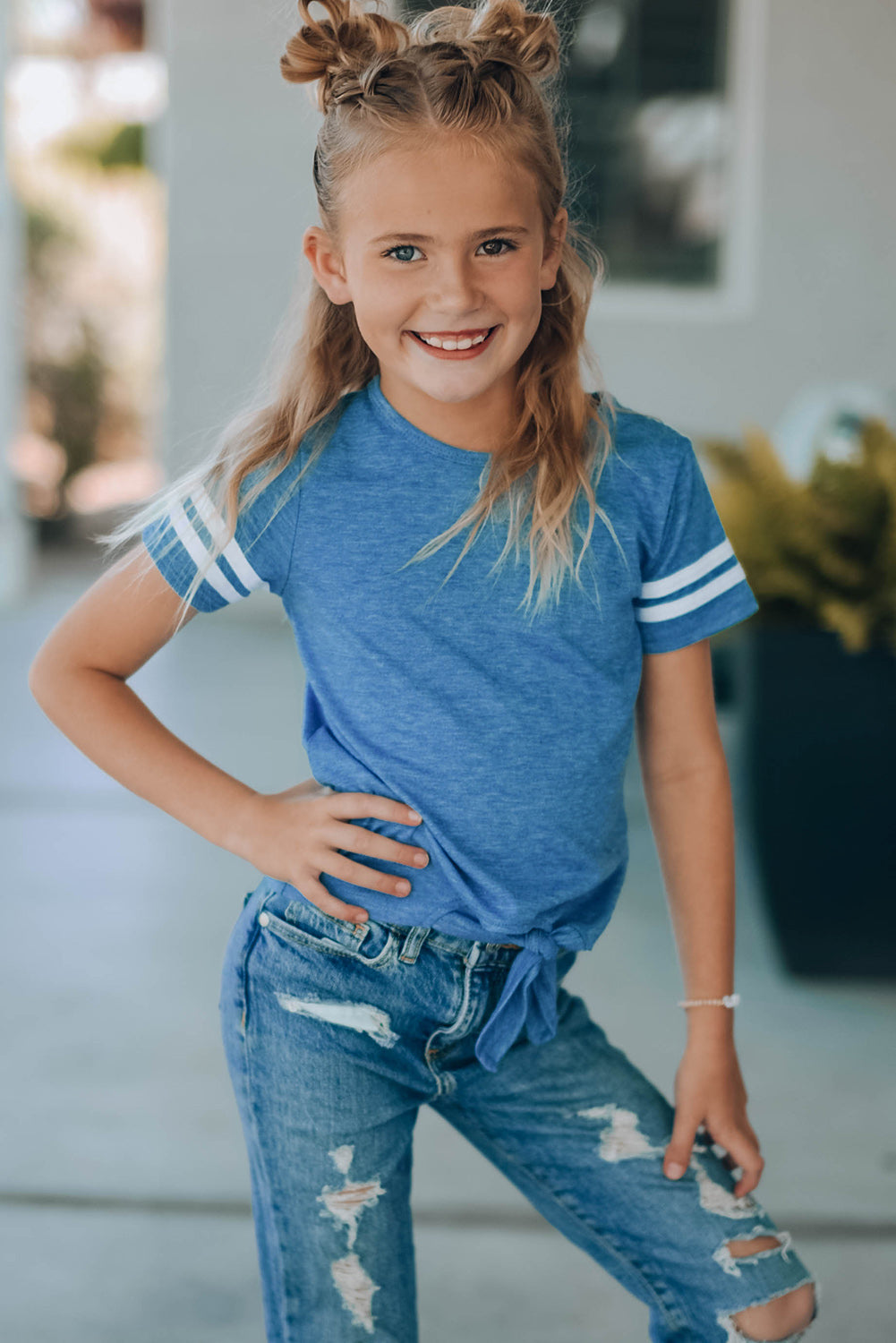 girls-striped-tie-front-t-shirt