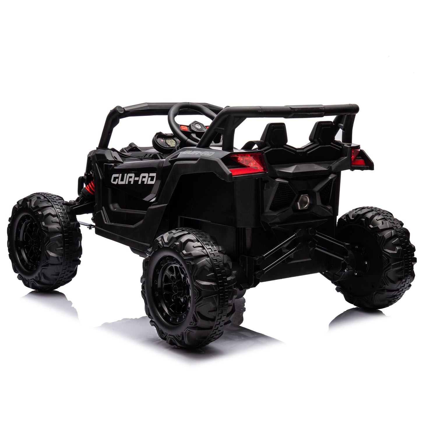 12V Ride On Car with Remote Control,UTV ride on for kid,3-Point Safety Harness, Music Player (USB Port/Volume Knob/Battery Indicator), LED Lights, High-Low Speed Switch - Off-Road Adventure for Kids