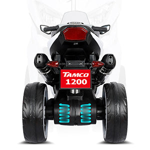 TAMCO 12V Kids Electric motorcycle ,ride on motorcycle,Three lighting wheels Kids electric toys BoysGirls Motorcycle, Children Battery Motor Bikes Rechargeable 3 Wheels Ride on  Electric Motorcycle