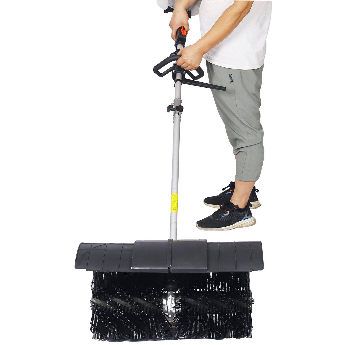 snow sweeper GASOLINE POWERED  BROOM SWEEPER,52CC 2 STROKE ,BROOM  BRUSH  21x10"  EPA