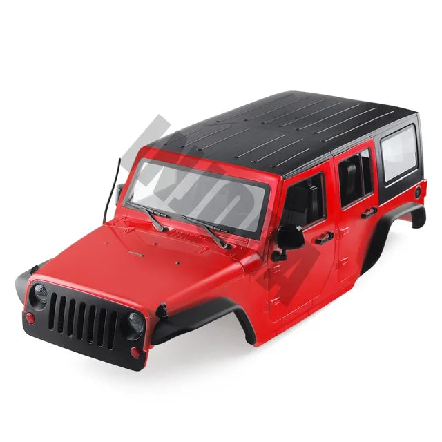 Body Shell For RC Jeep Wrangler