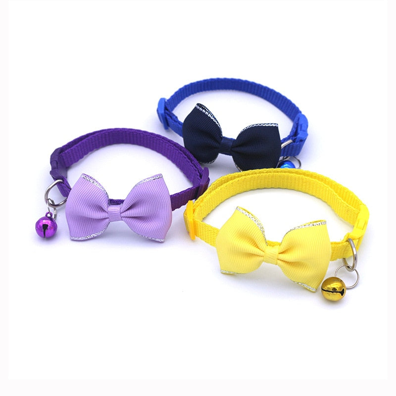 bow-and-bell-pet-collar