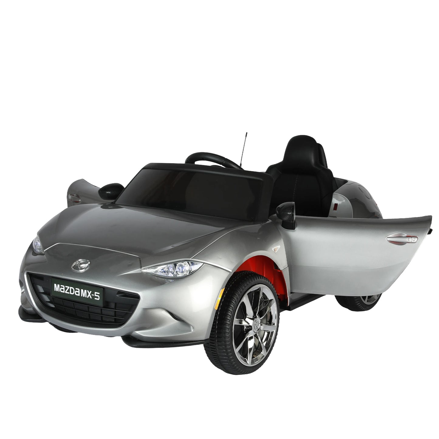 Licensed MAZDA MX-5 RF,12V Kids ride on car 2.4G W/Parents Remote Control,electric car for kids,Three speed adjustable,Power display, USB,MP3 ,Bluetooth,LED light,Two-point safety belt,Painting