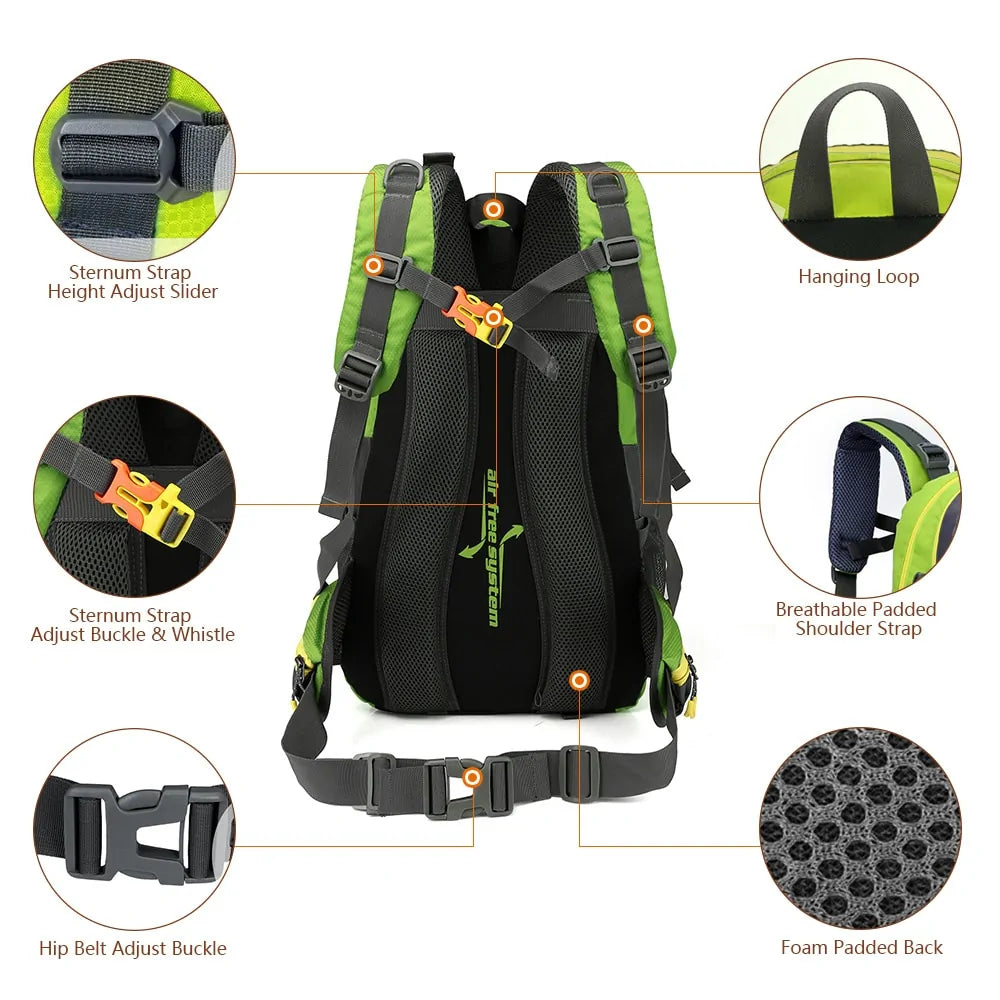 Waterproof Climbing Backpack