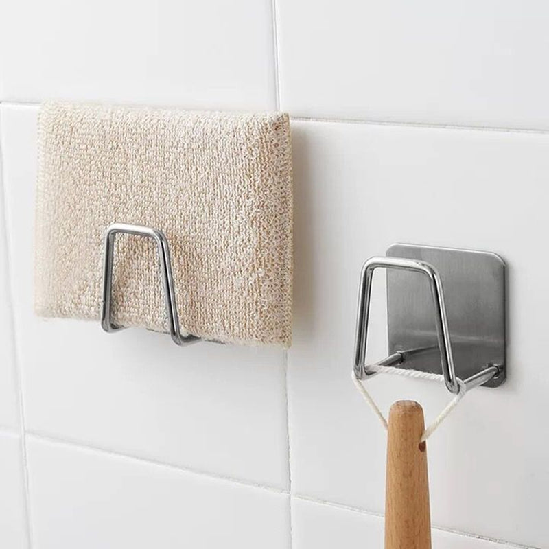 kitchen-stainless-steel-sink-sponges-holder