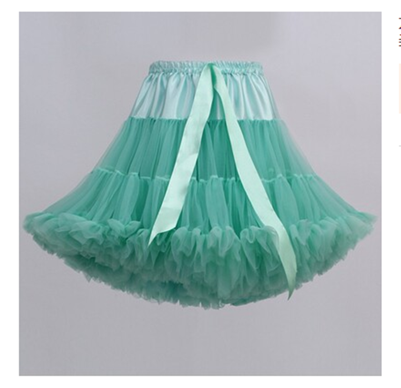 Lengthen Tutu Skirt Square Dance Costume