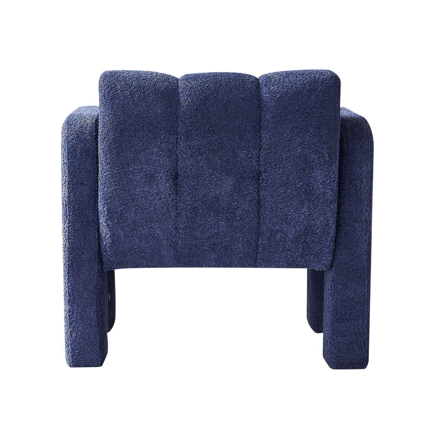 Wide Boucle Upholstered Accent Chair-6