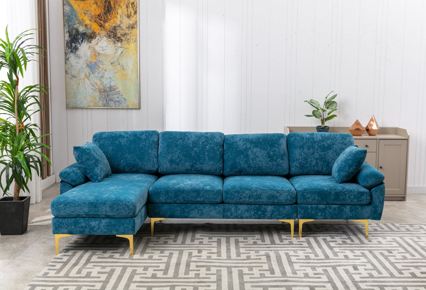 Accent sectional Sofa-6