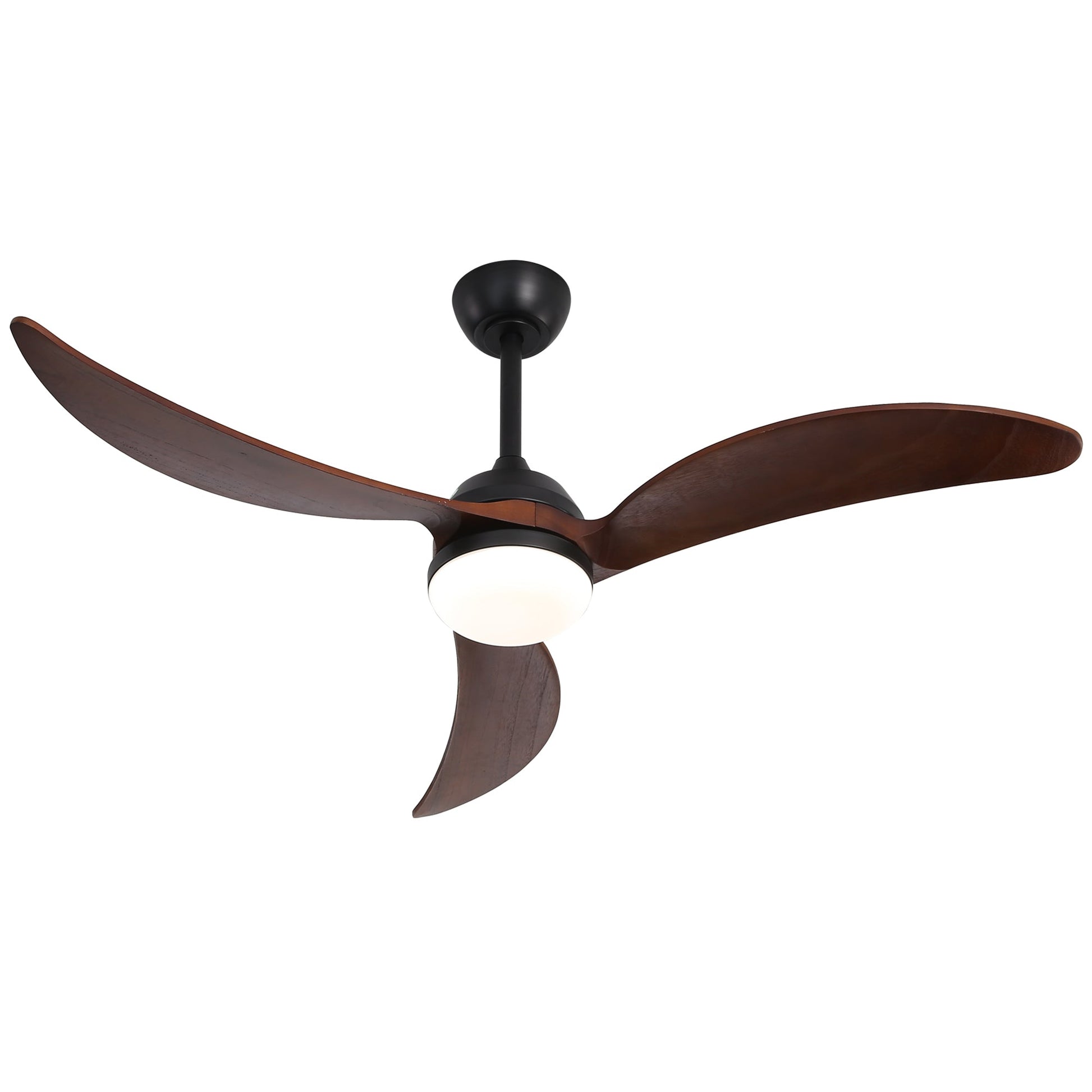 52 Inch Ceiling Fan with Lights and Smart Remote Control 6 Speed Quiet Reversible DC Motor for Indoor&Outdoor