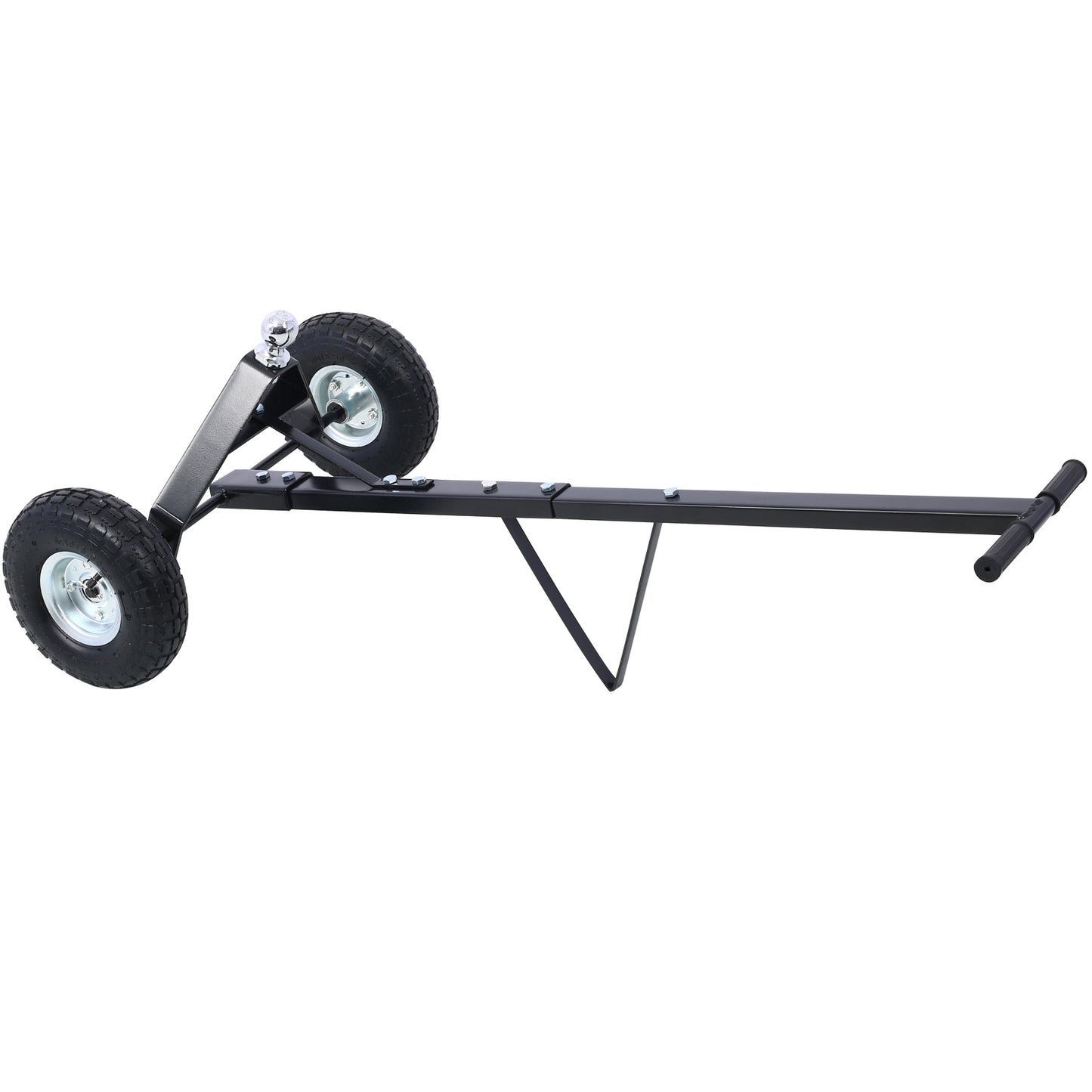 Trailer Dolly with Pneumatic Tires - 600 Lb. Maximum Capacity，black color