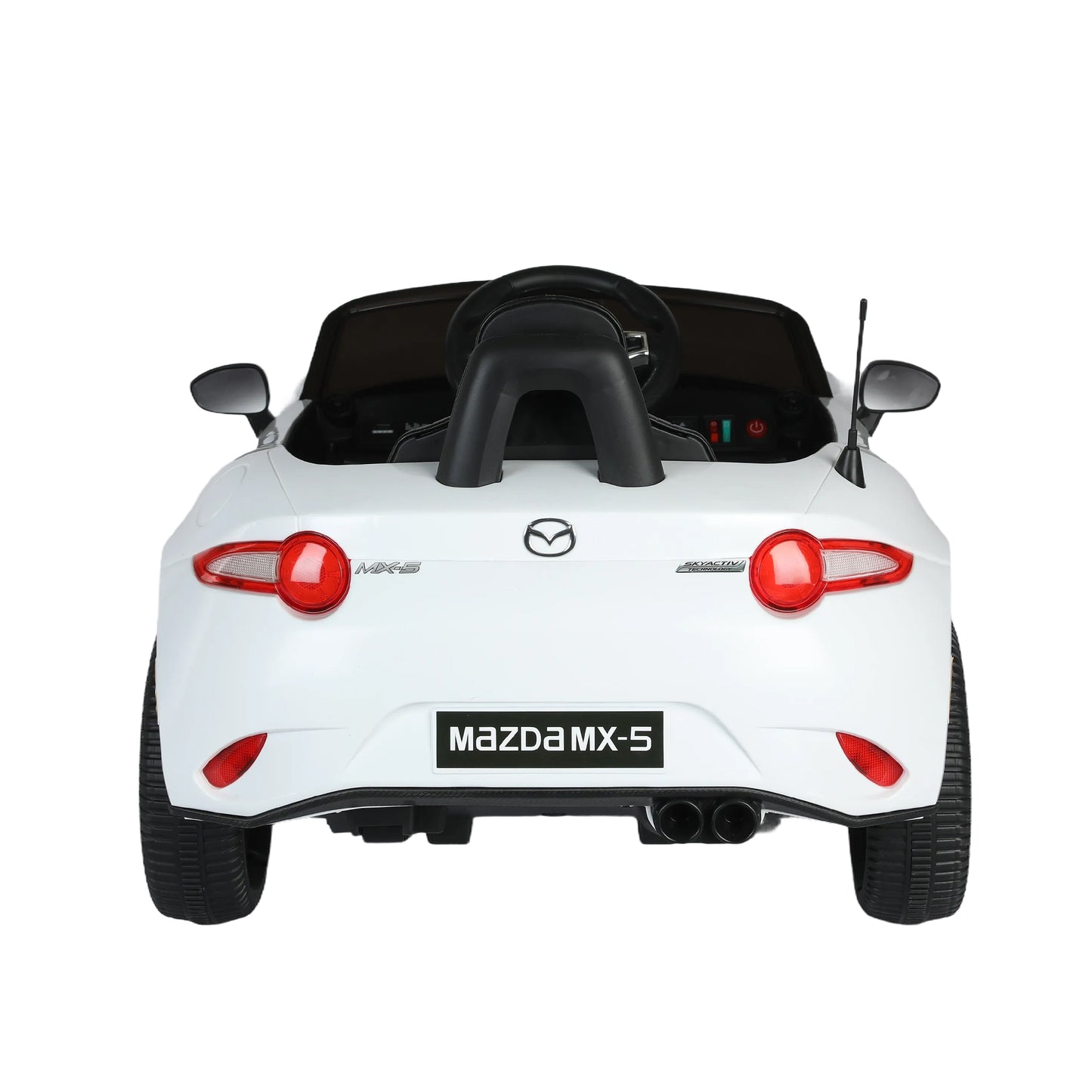 Licensed MAZDA MX-5 RF,12V Kids ride on car 2.4G W/Parents Remote Control,electric car for kids,Three speed adjustable,Power display, USB,MP3 ,Bluetooth,LED light,Two-point safety belt